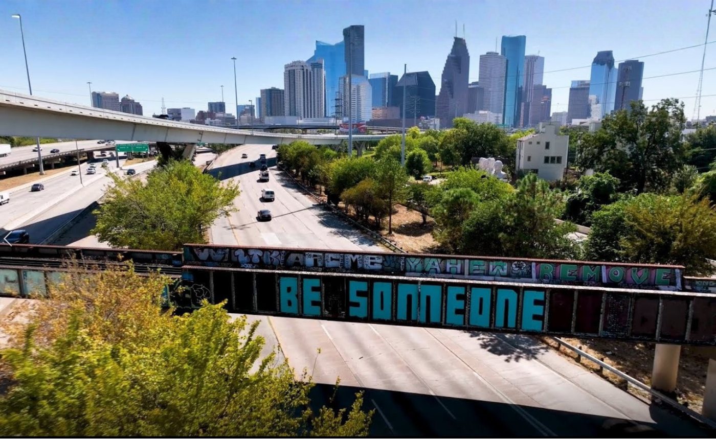 The Houston skyline